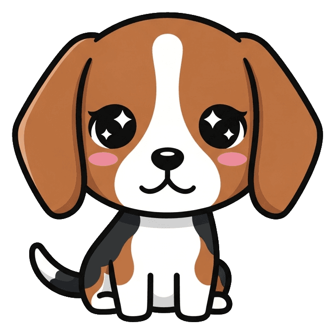 Beagle Kawaii — Beagle