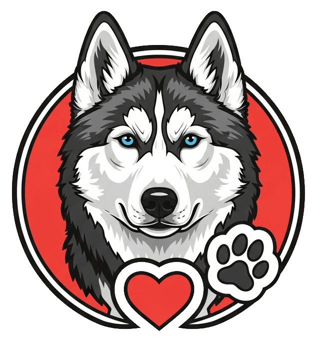 Husky Herz & Pfote — Husky