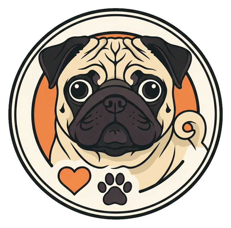 Mops Herz & Pfote — Mops