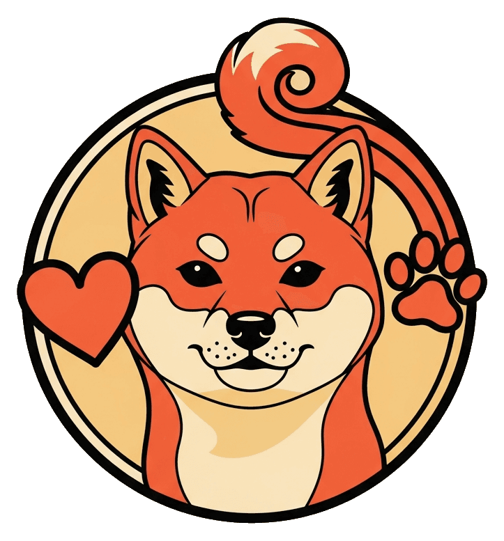 Shiba Inu Herz & Pfote — Shiba Inu
