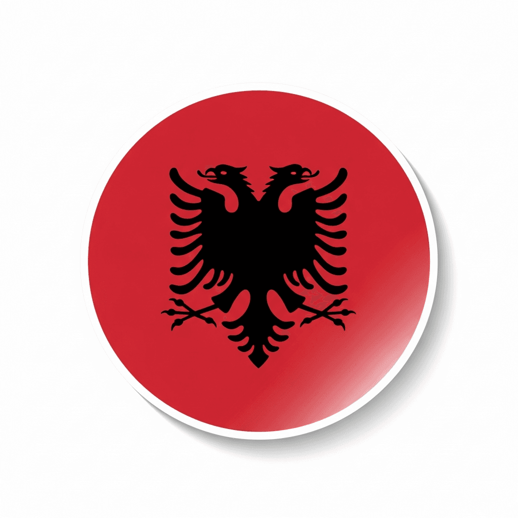 Adesivo Albania — Albania