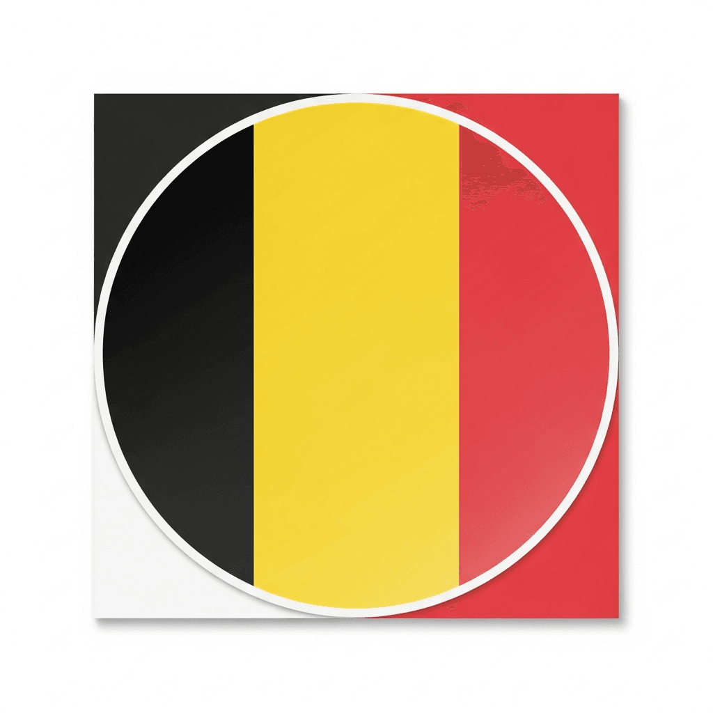Belgien Sticker — Belgien