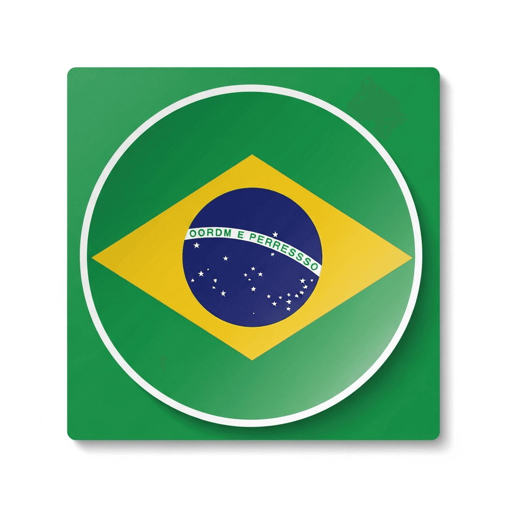 Brasilien Sticker — Brasilien