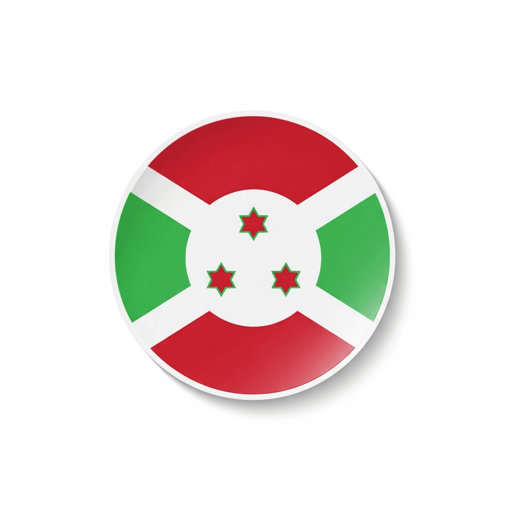 Burundi Sticker — Burundi