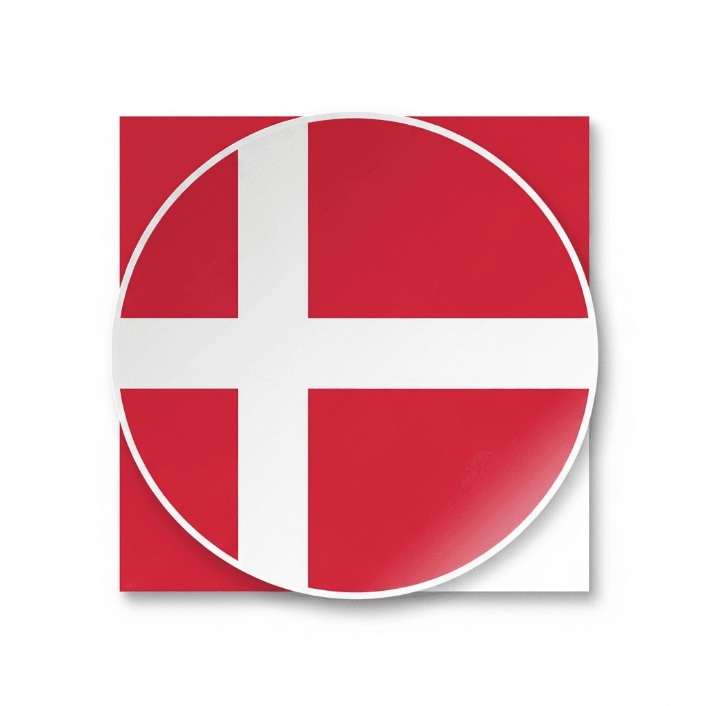 Dänemark Sticker — Dänemark