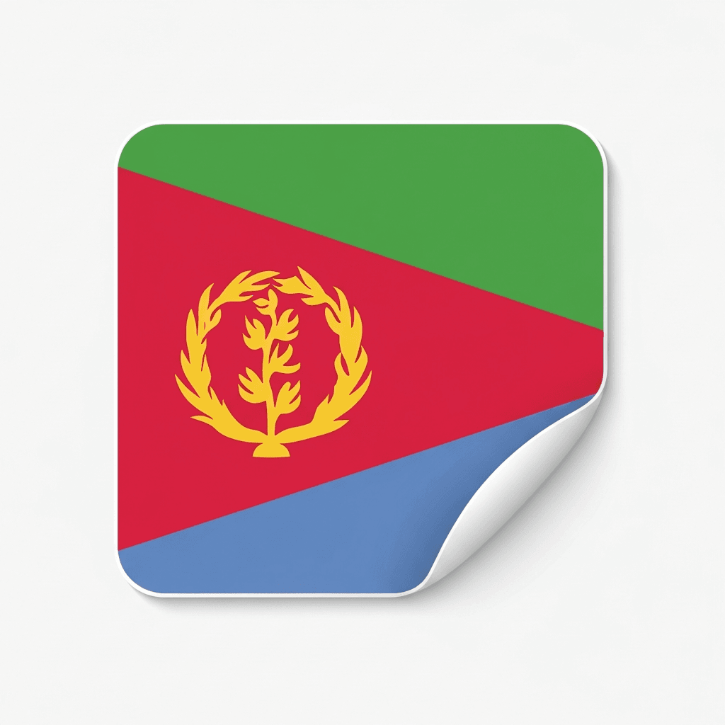 Eritrea Sticker — Eritrea