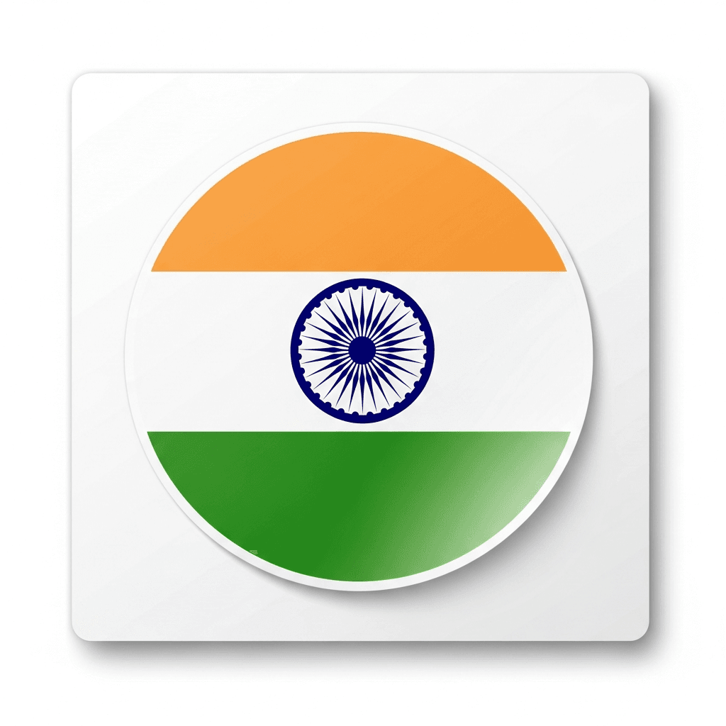 Indien Sticker — Indien