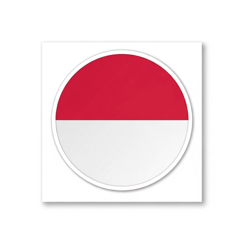 Indonesien Sticker — Indonesien