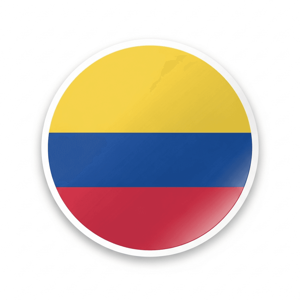 Kolumbien Sticker — Kolumbien
