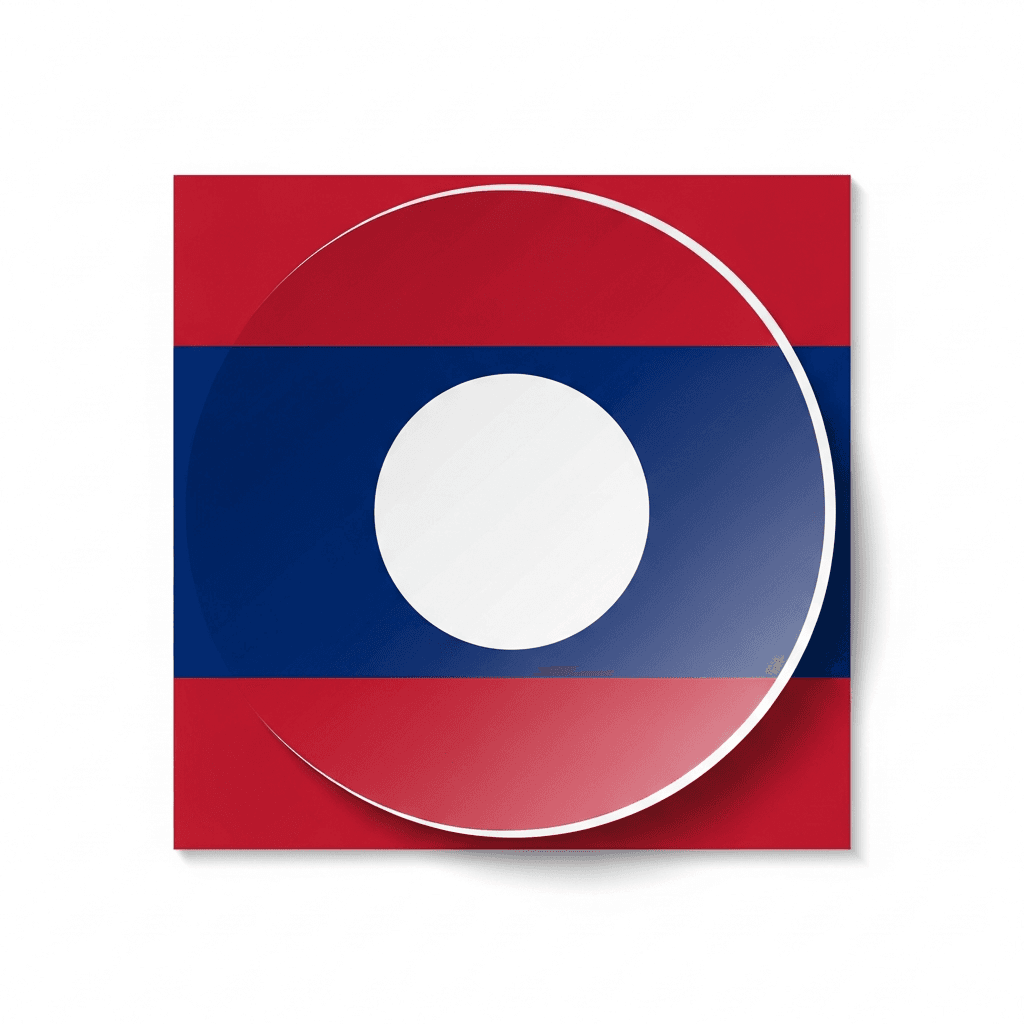 Naklejka Laos — Laos