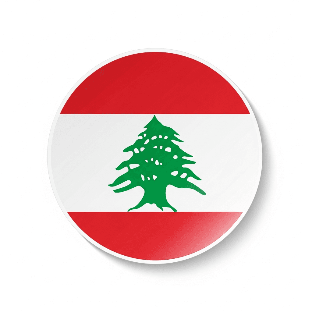 Libanon Sticker — Libanon