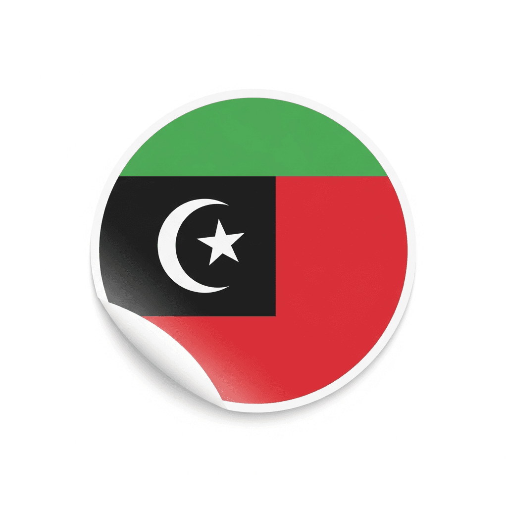 Libyen Sticker — Libyen