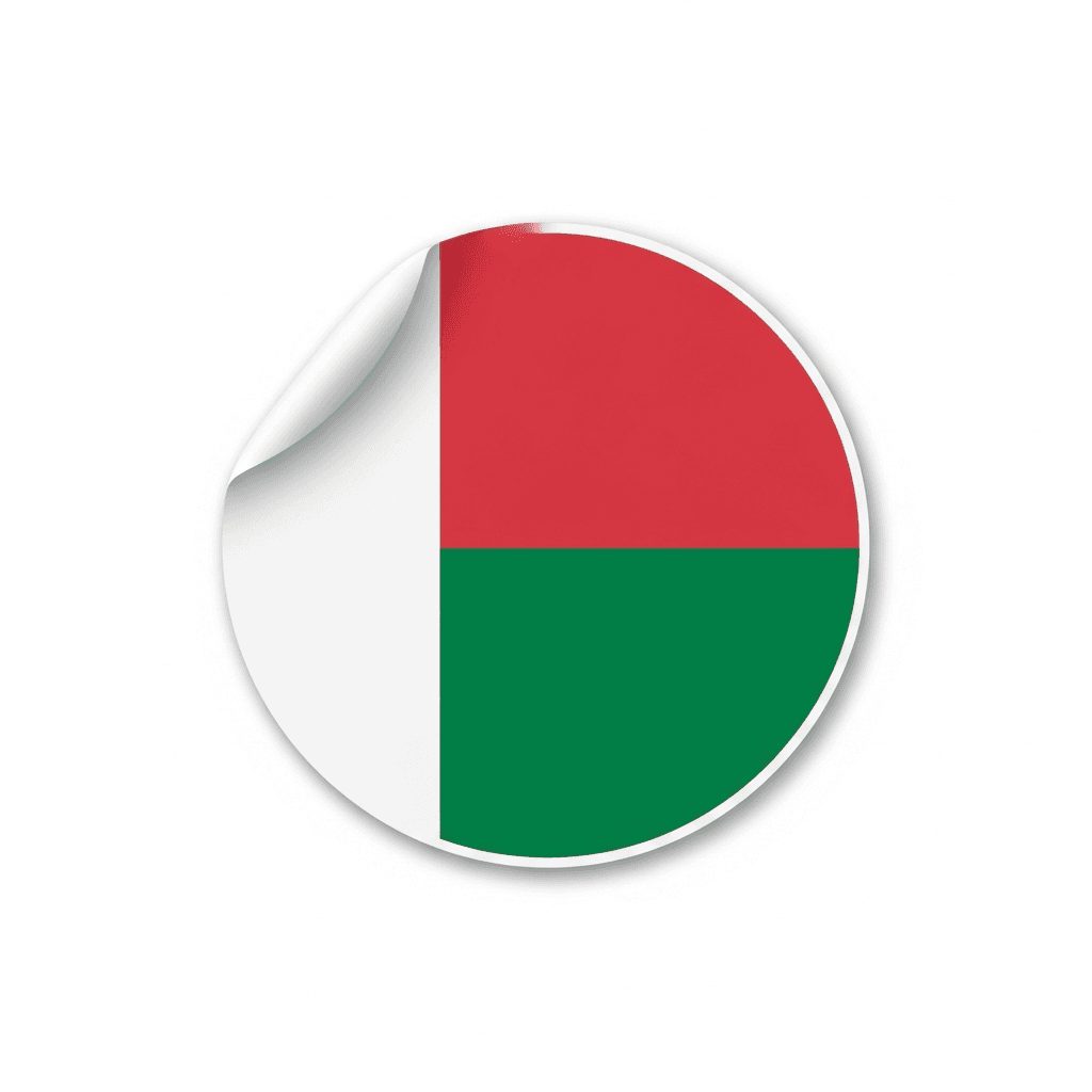 Madagaskar Sticker — Madagaskar