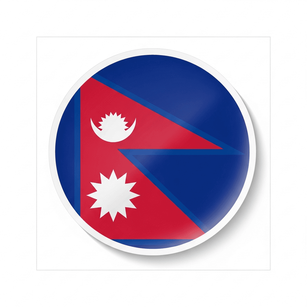 Nepal Sticker — Nepal