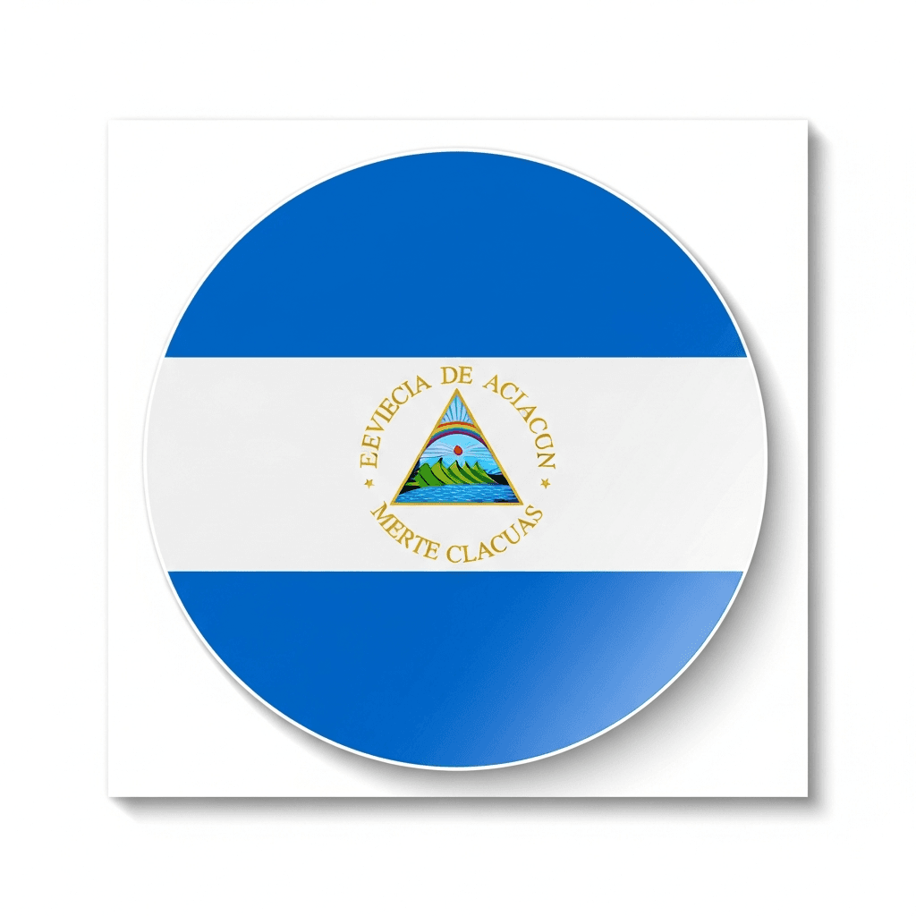Nicaragua Sticker — Nicaragua