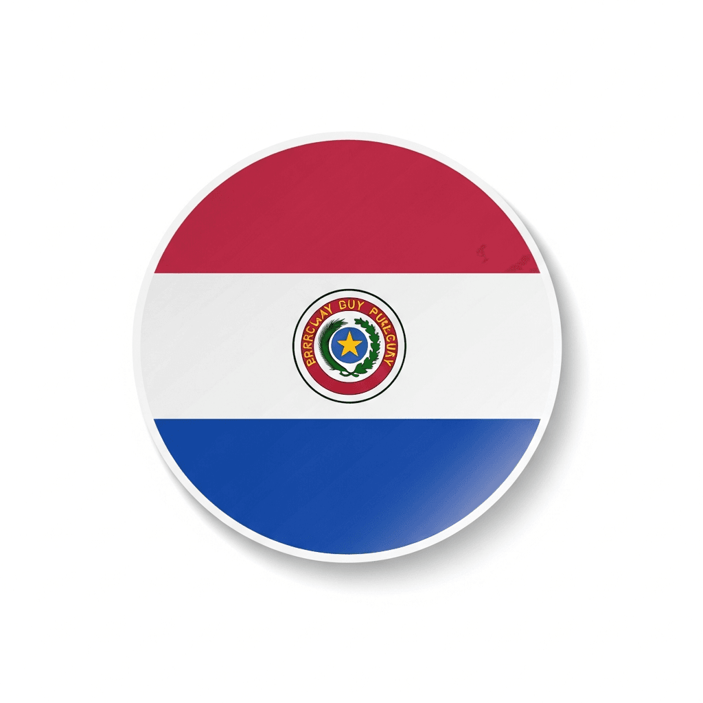 Paraguay Sticker — Paraguay