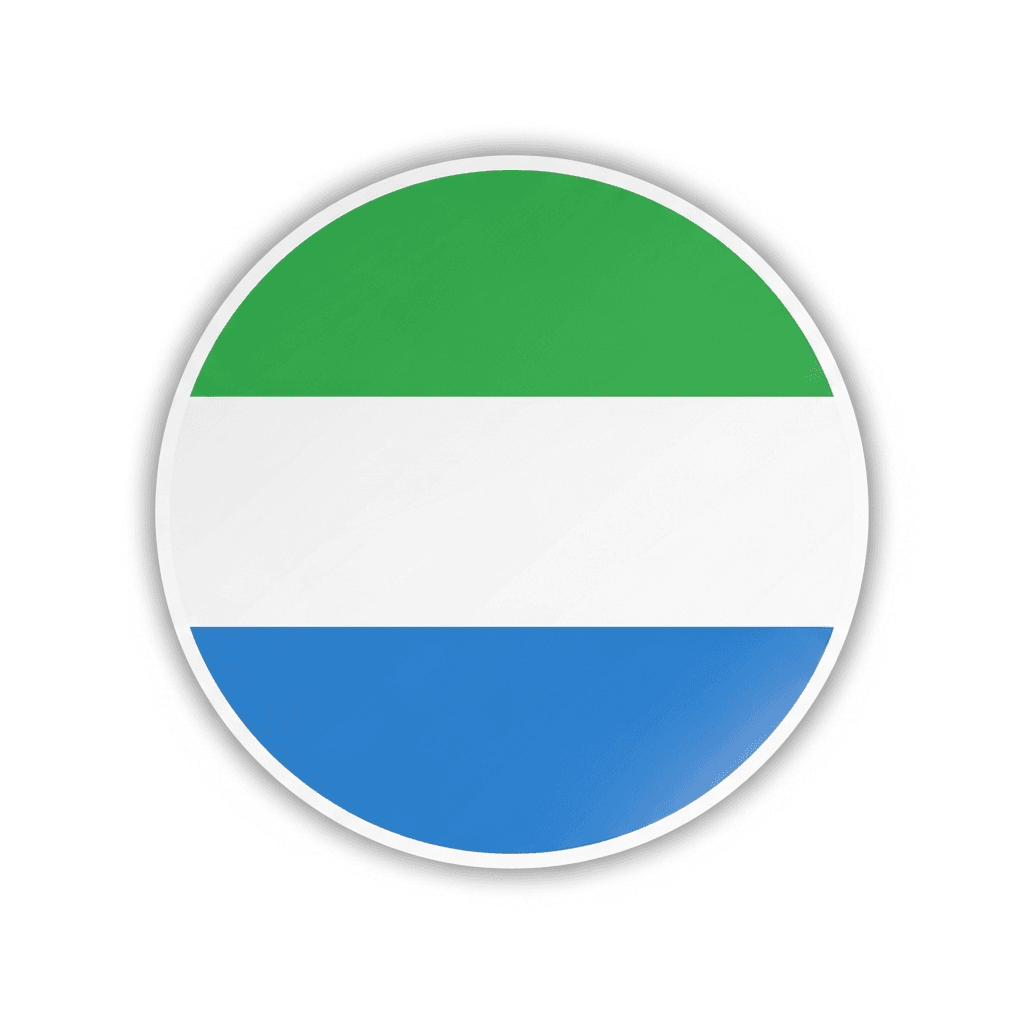 Sierra Leone Sticker — Sierra Leone