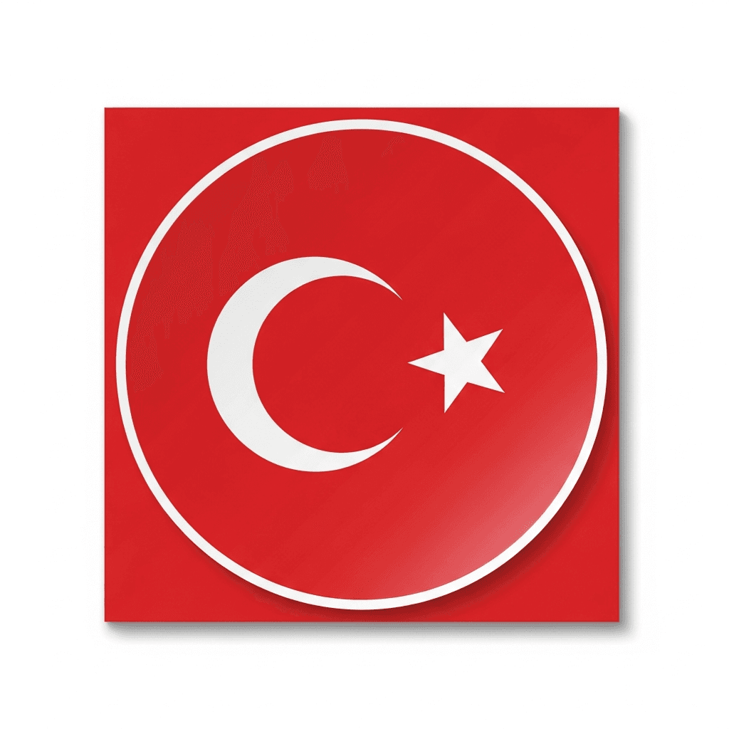 Autocolante Turquia — Turquia