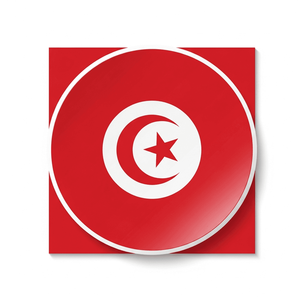 Tunesien Sticker — Tunesien