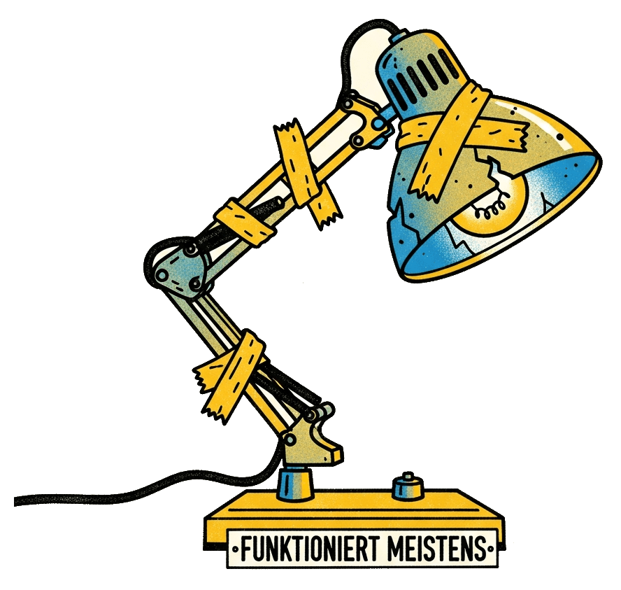 Funktioniert meistens — Büro-Witze