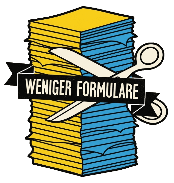 Weniger Formulare — Политика