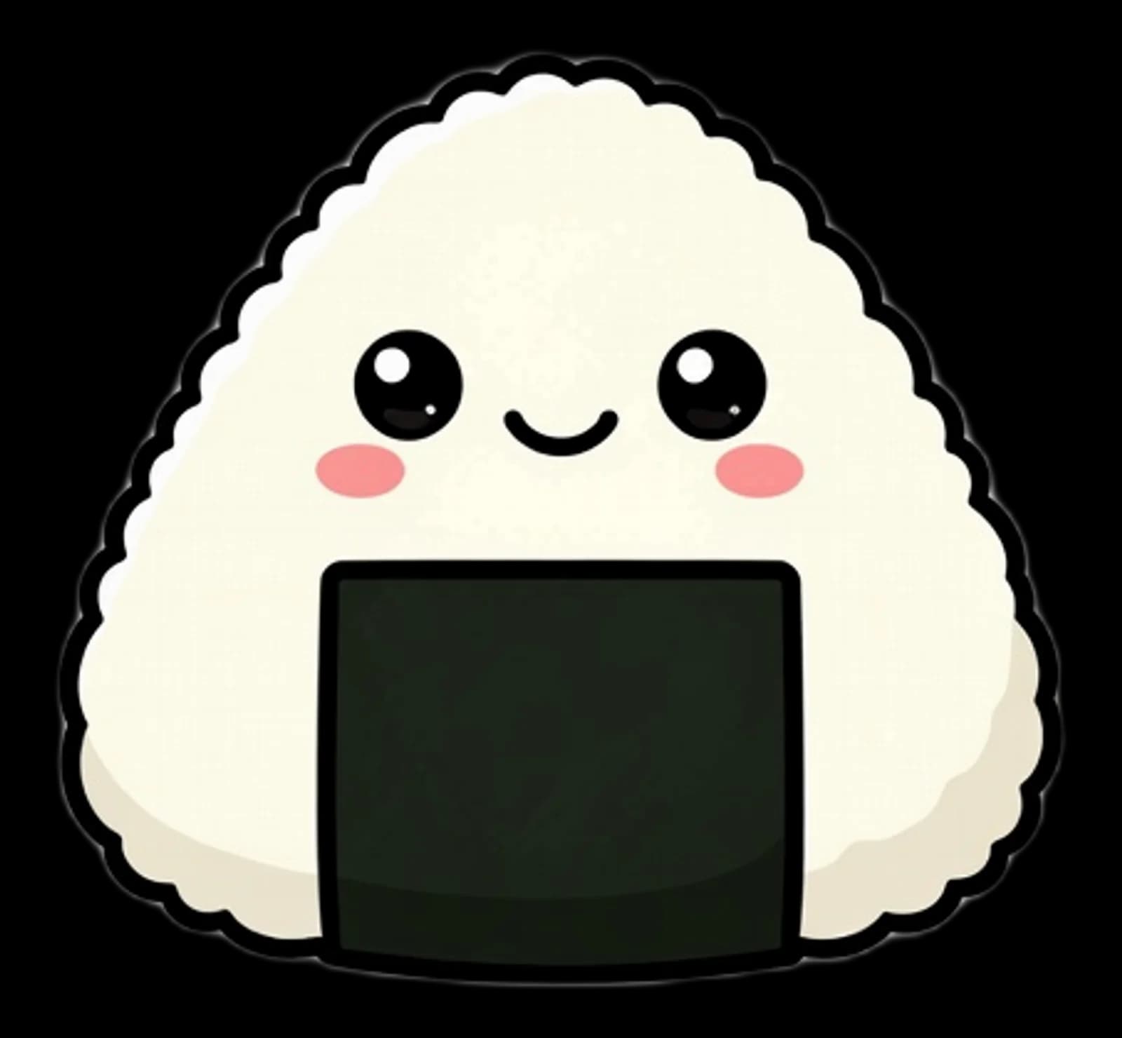 Onigiri Kawaii Gesicht 2