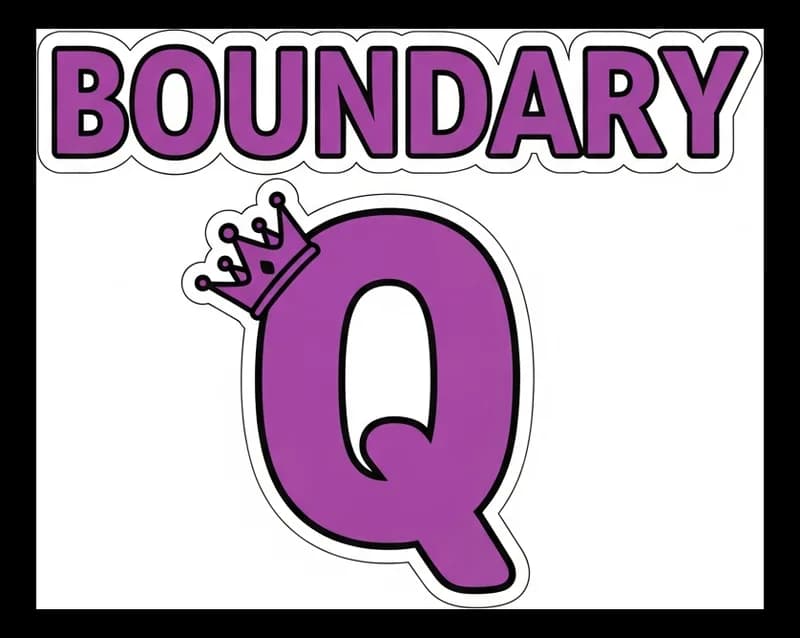Boundary-Queen — Aufkleber