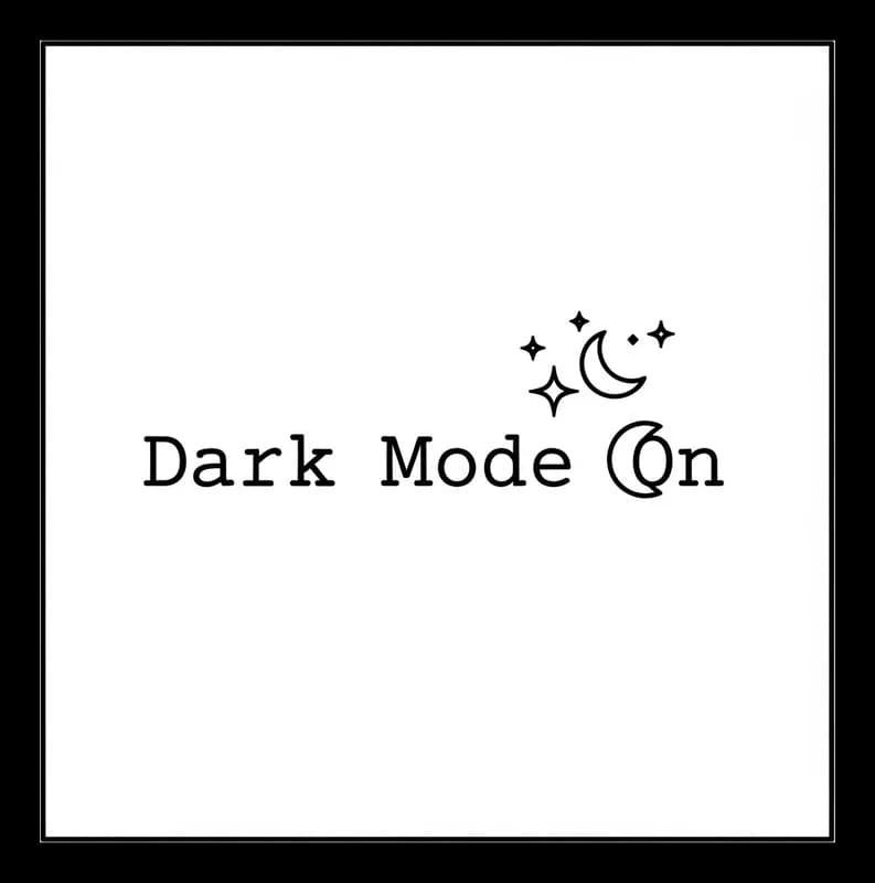 Dark-Mode-On — Aufkleber