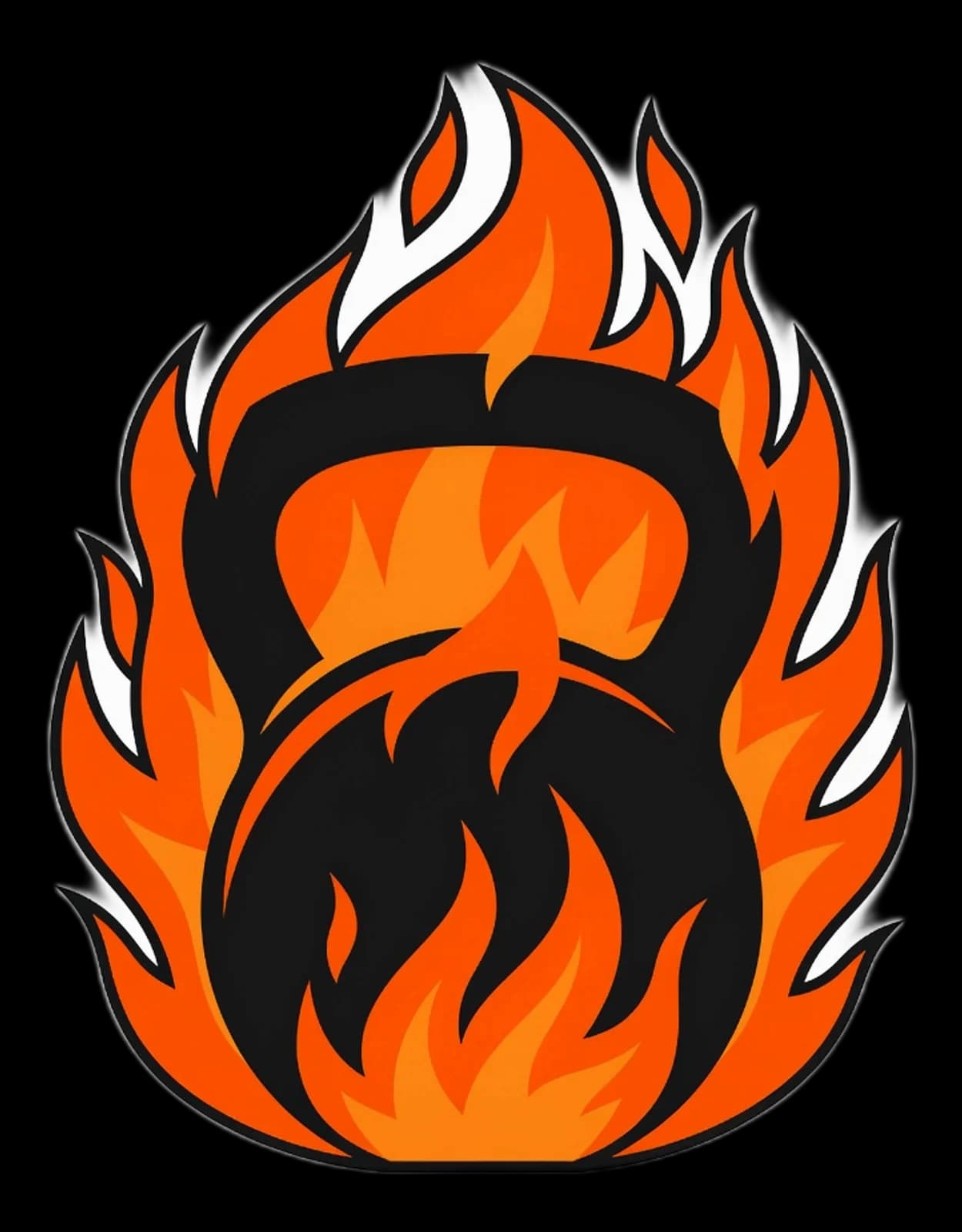 Kettlebell Flamme 2
