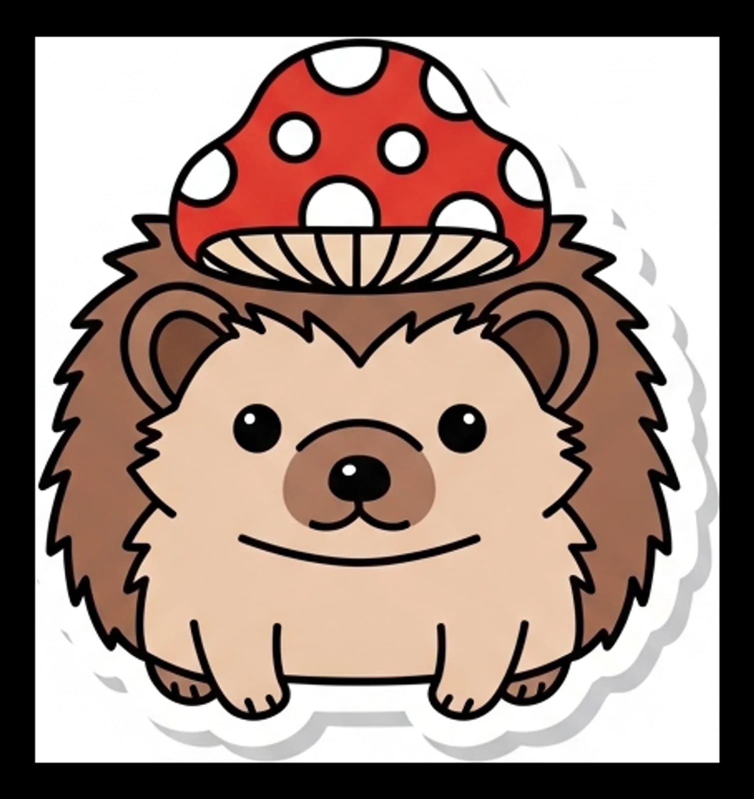 Igel-mit-Pilzhut 2