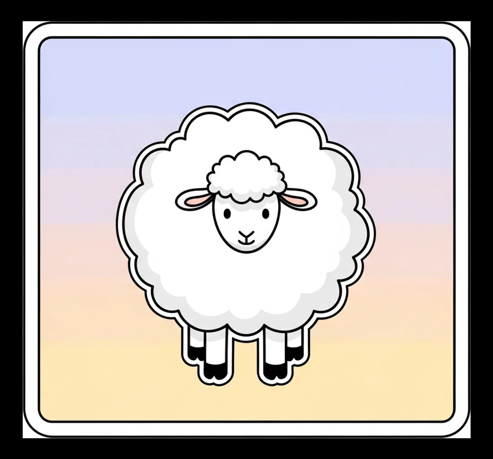 Schaf-Wolke 2