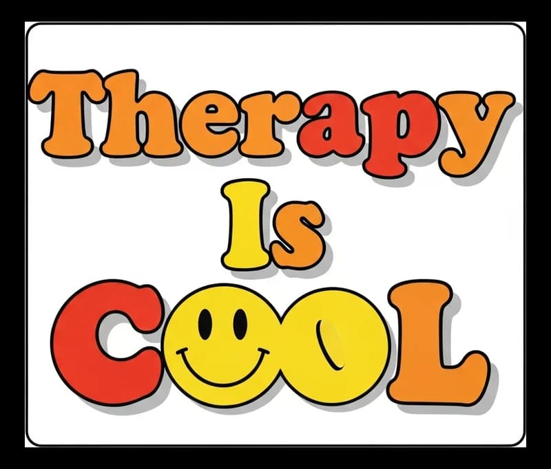 Therapy-Is-Cool — Aufkleber