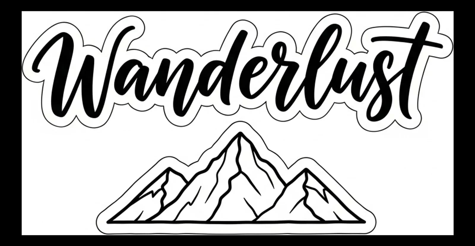 Wanderlust-Lettering 2
