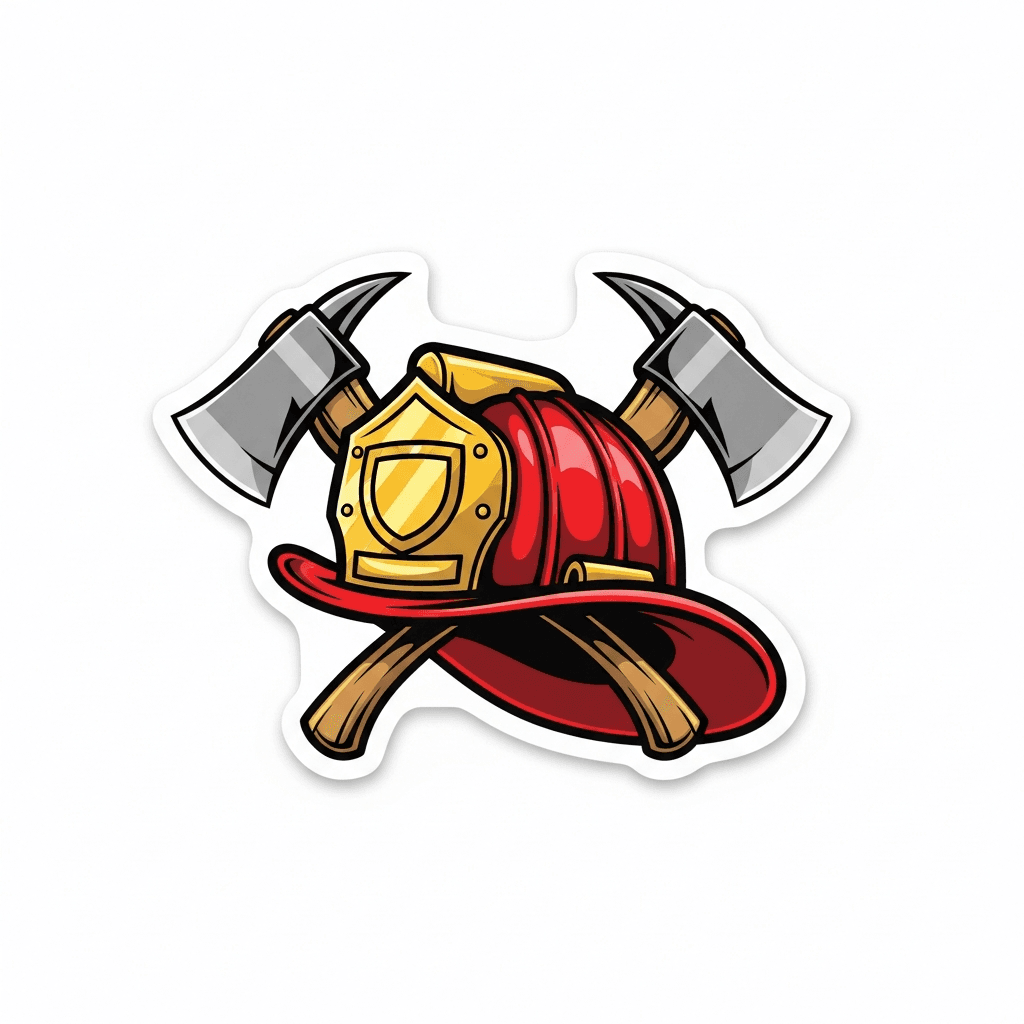Feuerwehr Sticker — Berufe