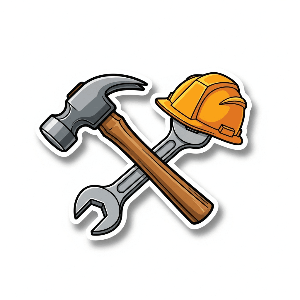 Handwerker Sticker — Berufe