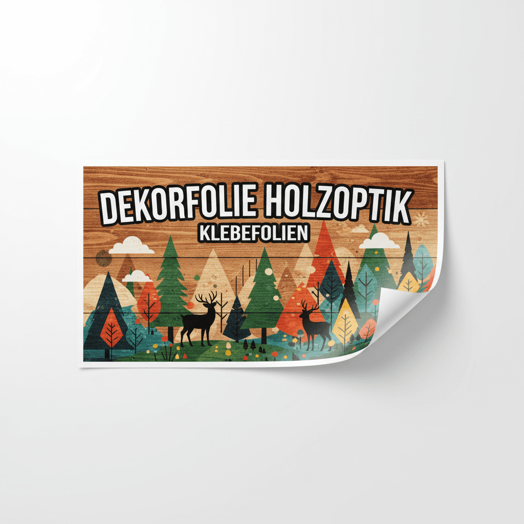 Dekoratyvinė plėvelė medžio imitacija — Lipnios plėvelės
