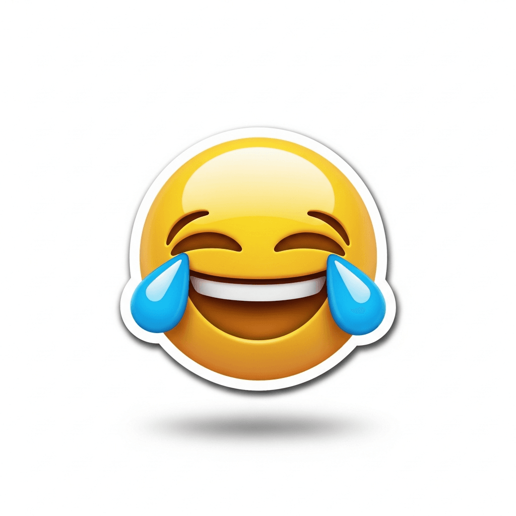Lach-Tränen — Emojis