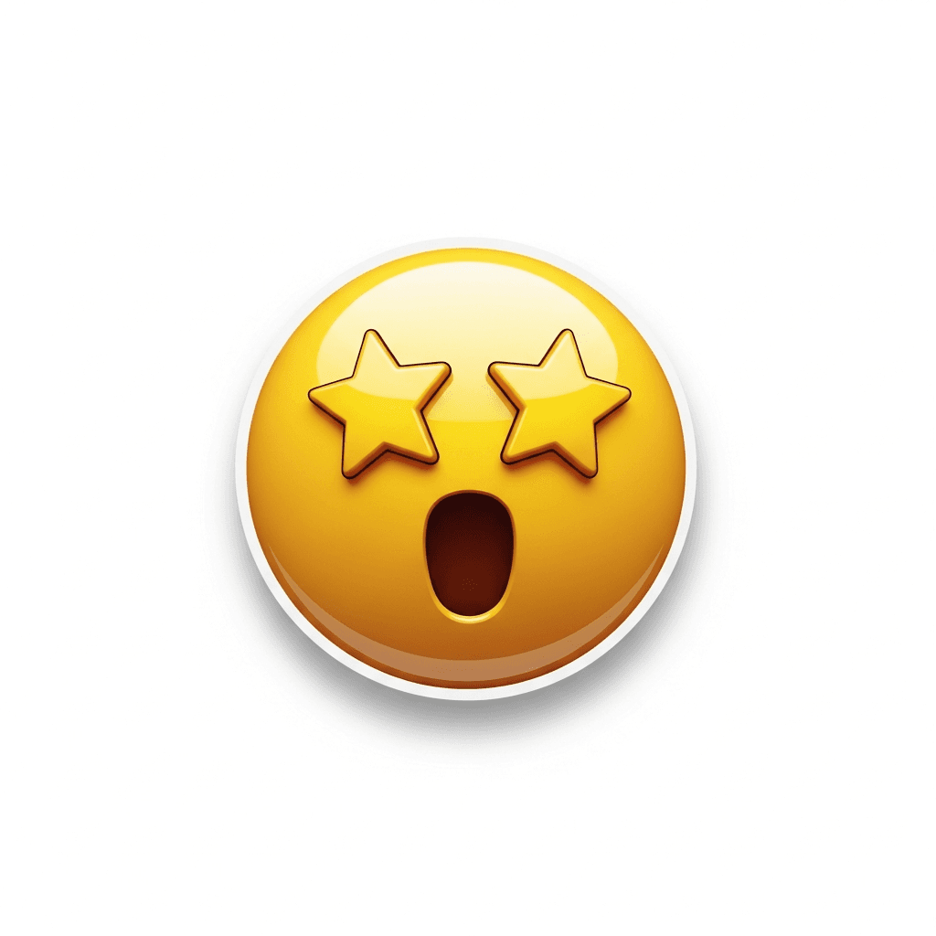 Sterne-Augen — Emojis