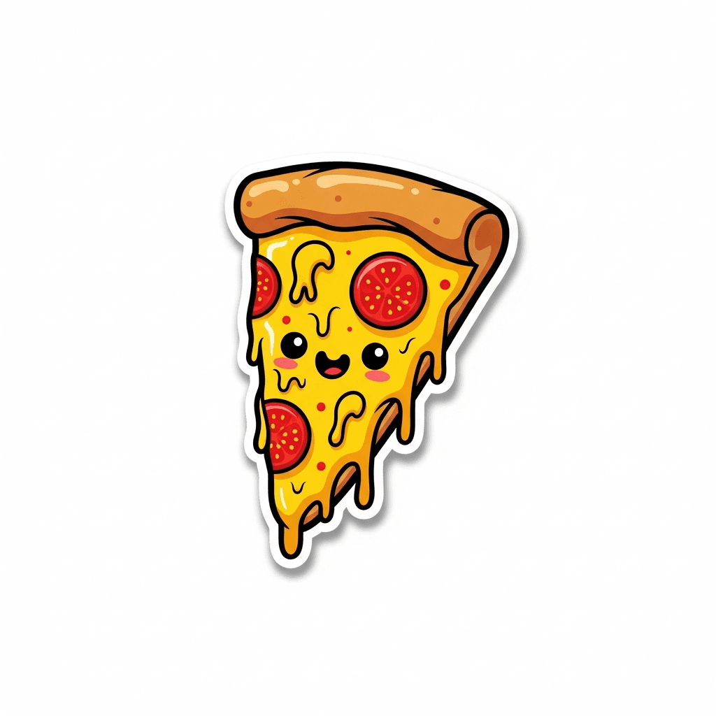 Pizza Sticker — Essen & Trinken