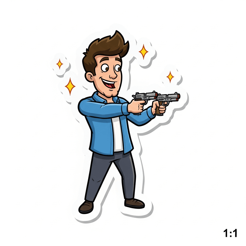 Dad-Joke Sticker — Humor