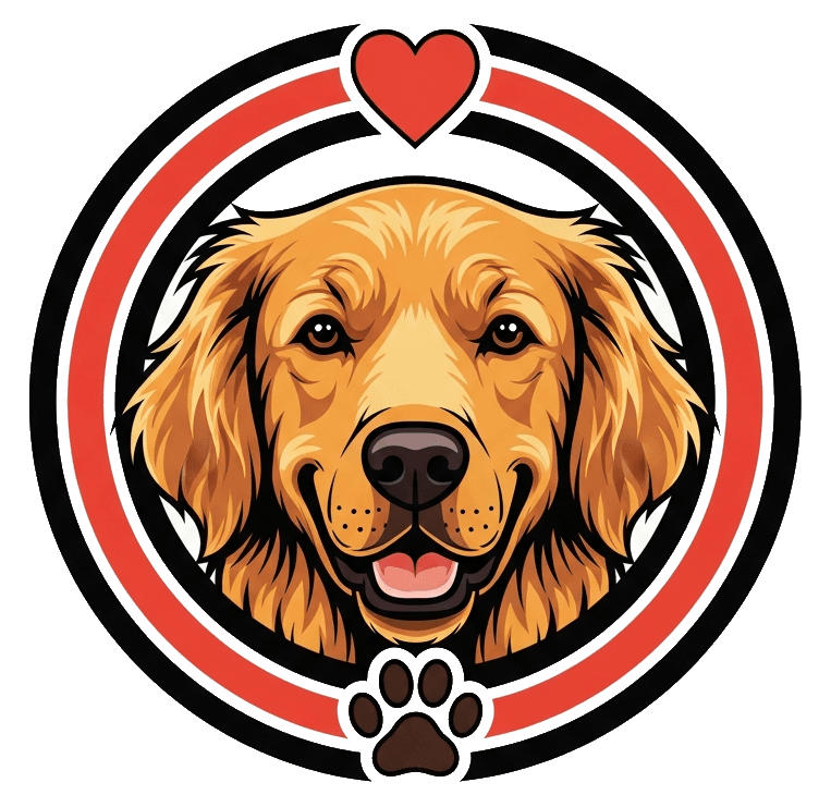 Golden Retriever Herz & Pfote — Golden Retriever