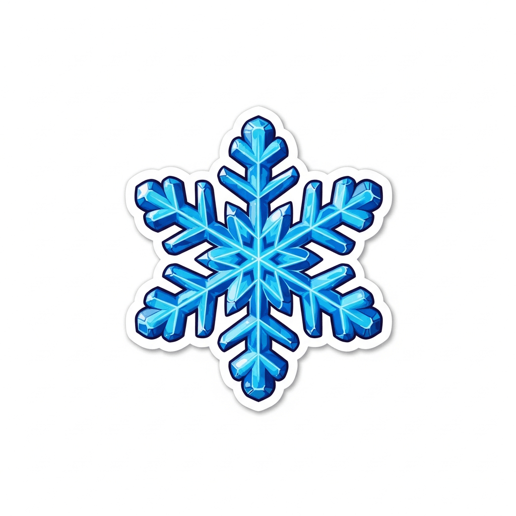 Winter Sticker — Jahreszeiten