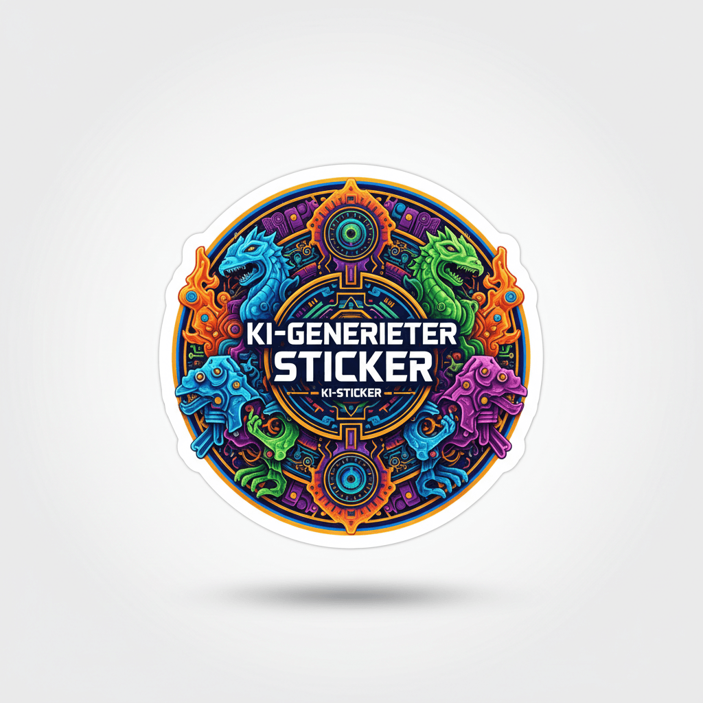KI-generierter Sticker — KI-Sticker