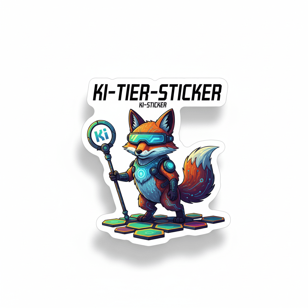 KI-Tier-Sticker — KI-Sticker