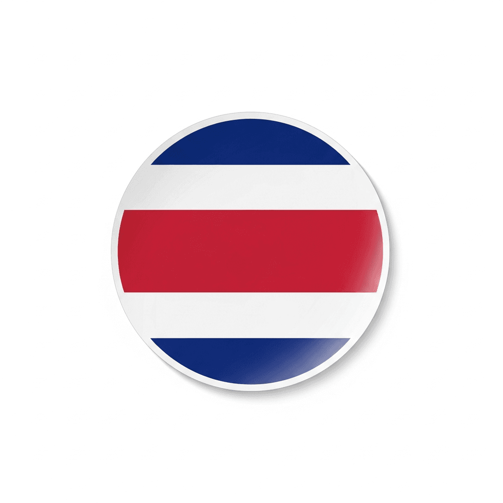 Costa Rica Sticker — Costa Rica