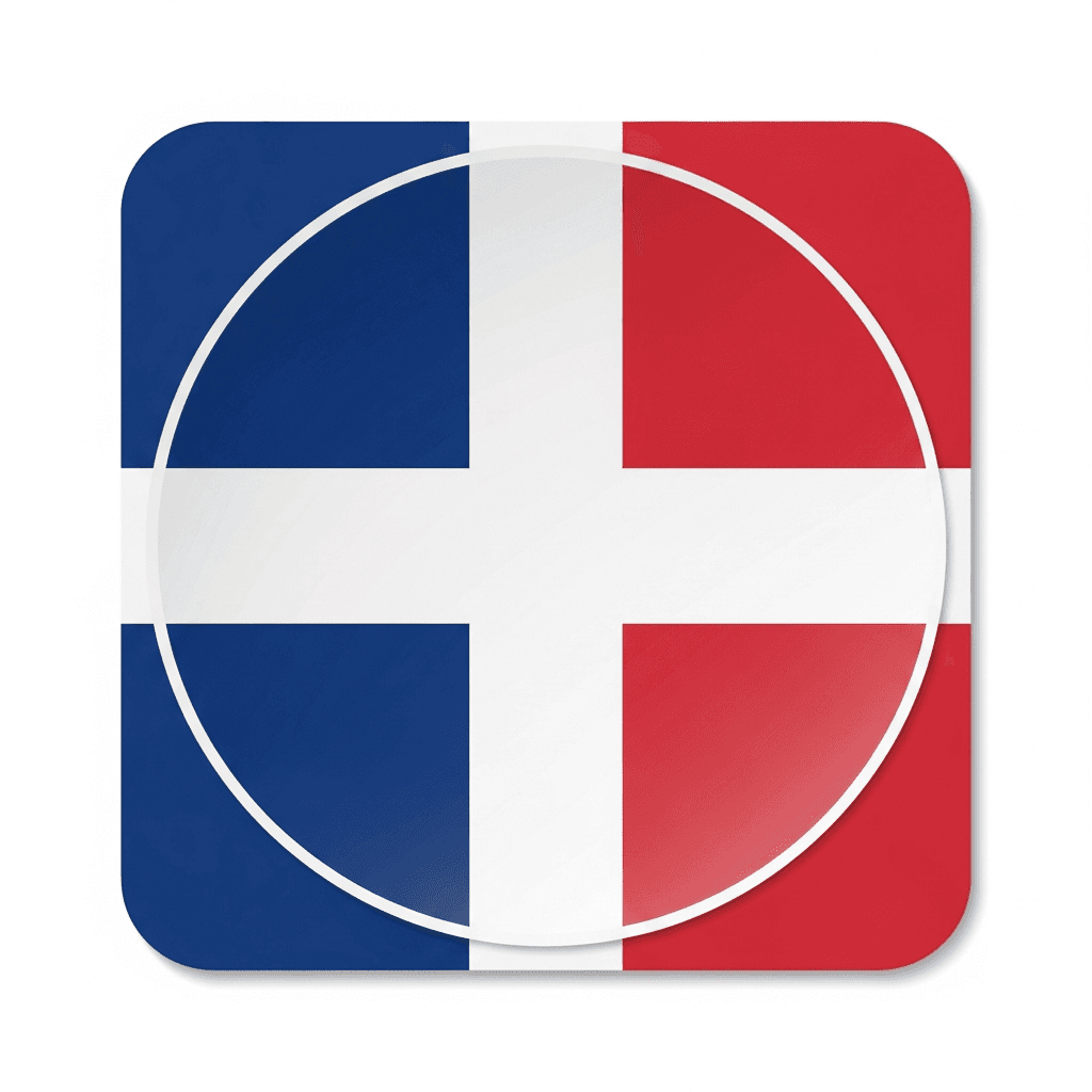 Dominikanische Republik Sticker — Dominikanische Republik