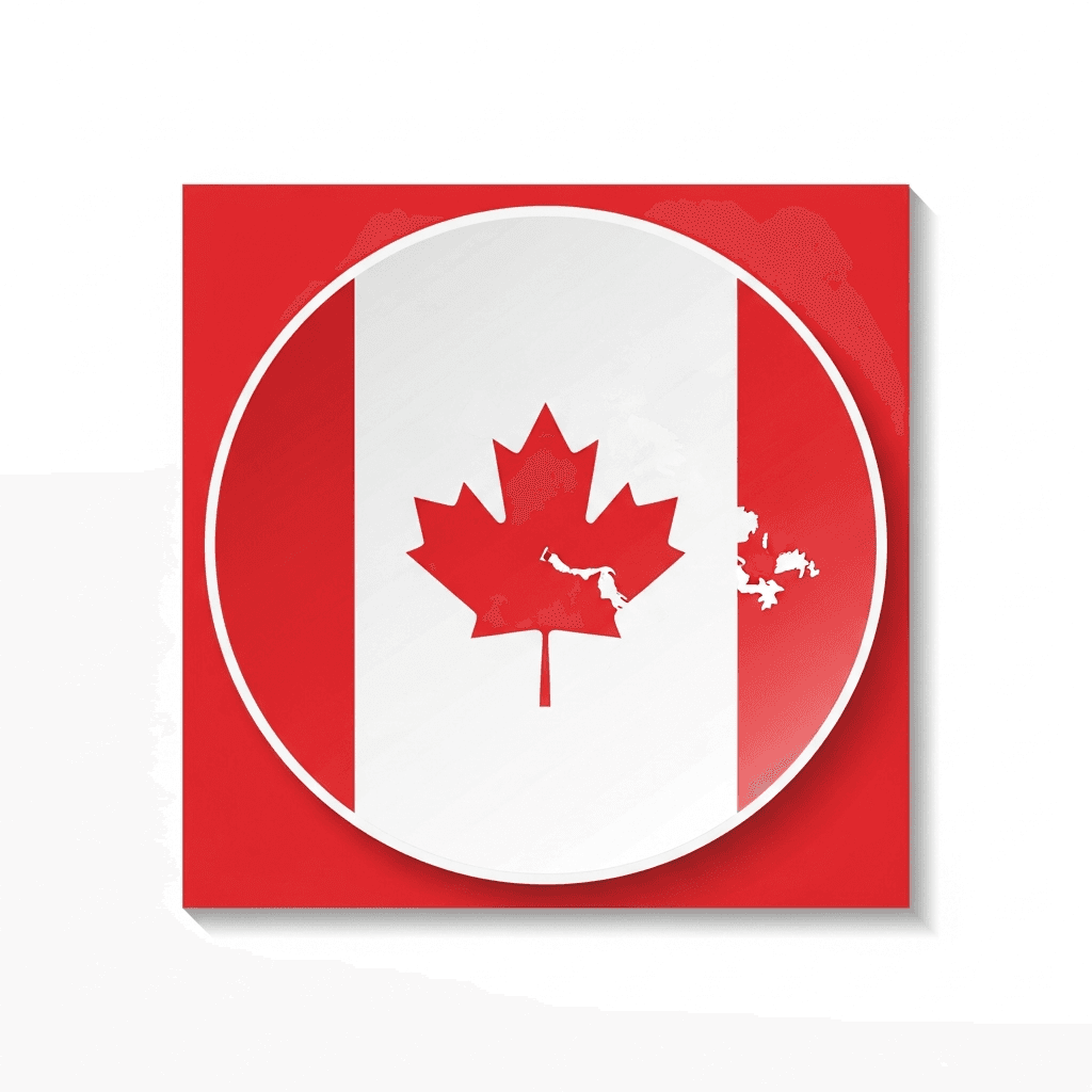 Kanada Sticker — Kanada