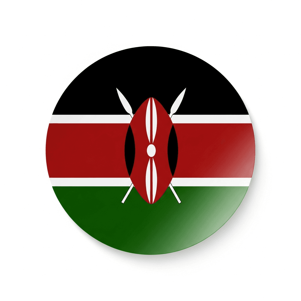 Kenia Sticker — Kenia
