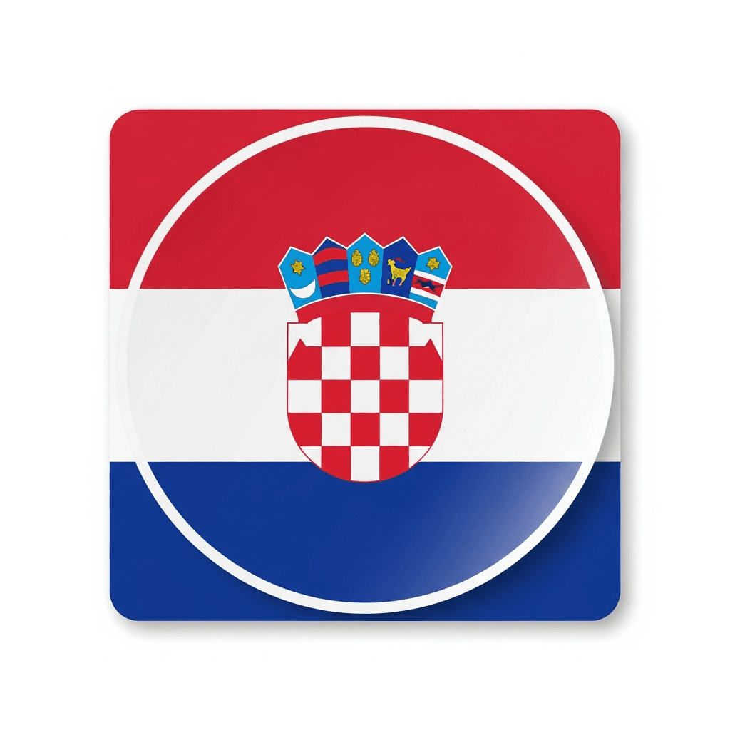 Kroatien Sticker — Kroatien