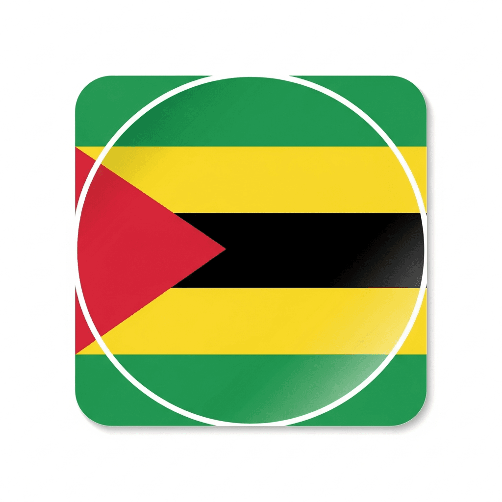 Mosambik Sticker — Mosambik